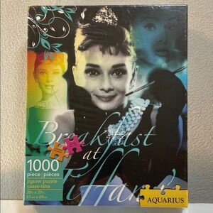 Aquarius Breakfast at Tiffany’s 1000 Piece Puzzle NEW Sealed!
